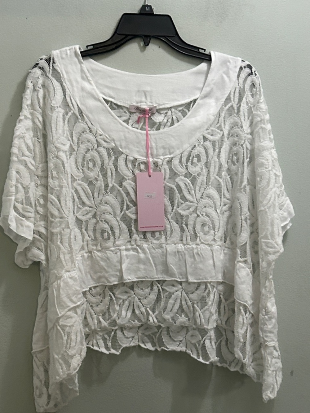 Obession Cocoboo White Lace  - Women Tops - Picture 7 of 7